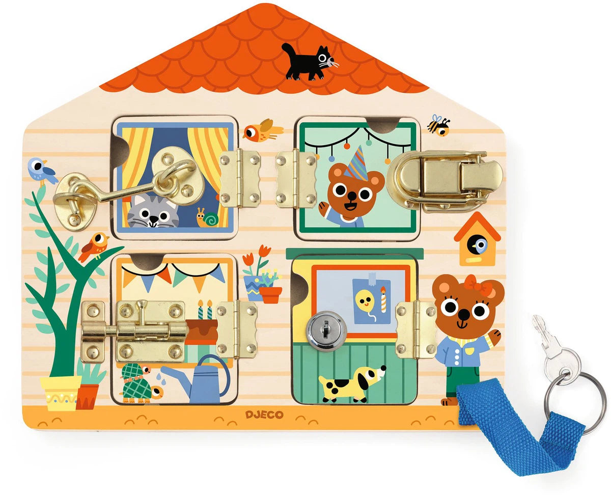 Juegos educativos Cabanalock Djeco – Serendipia Toys