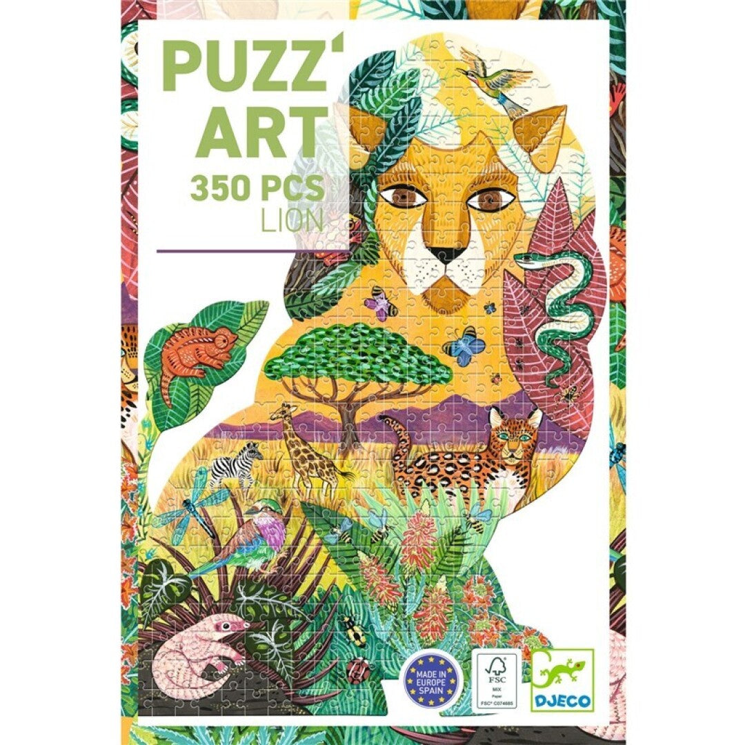 Puzzle Art León Djeco – Serendipia Toys