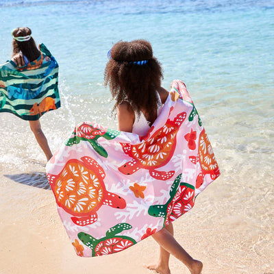 Toalla Kids Turtley Tropical L - Dock & Bay