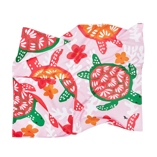 Toalla Kids Turtley Tropical L - Dock & Bay