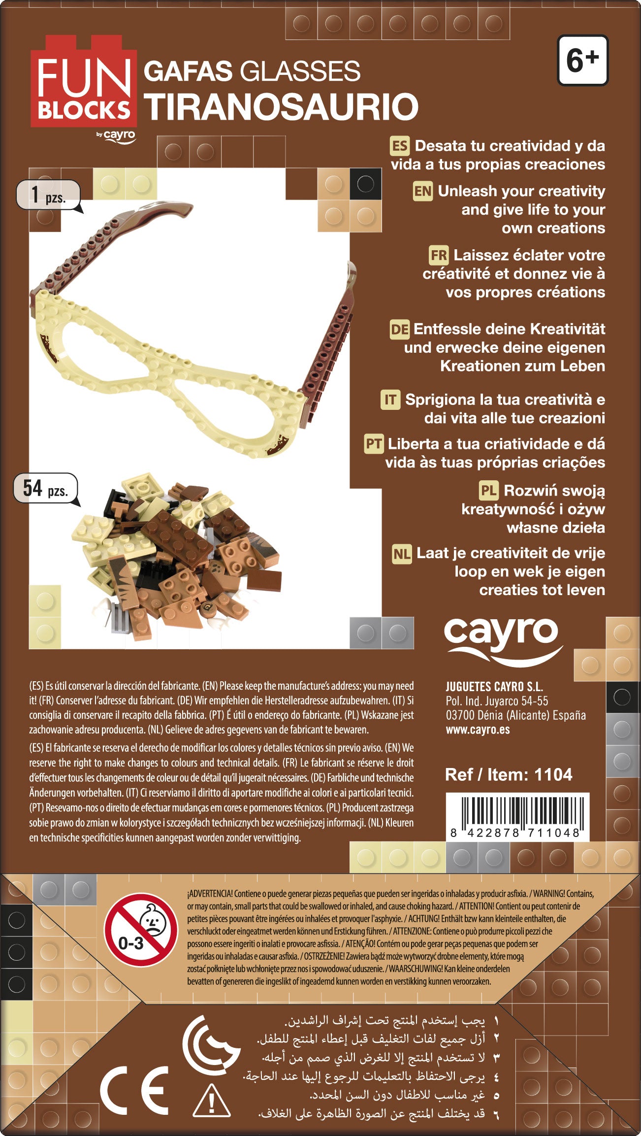 Fun Blocks: Tiranosaurio - Cayro