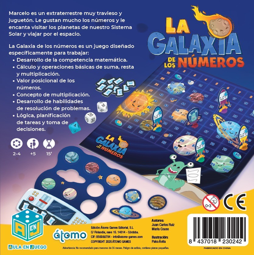 La Galaxia de los Números - Aula en Juego