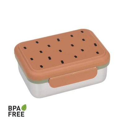 Caja Almuerzo Acero Inoxidable Happy Pri Caramel - LÄSSIG