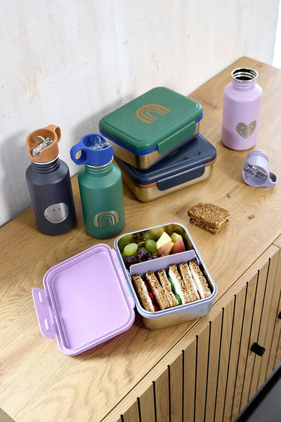Caja Almuerzo Acero Inoxidable Rainbow Green - LÄSSIG