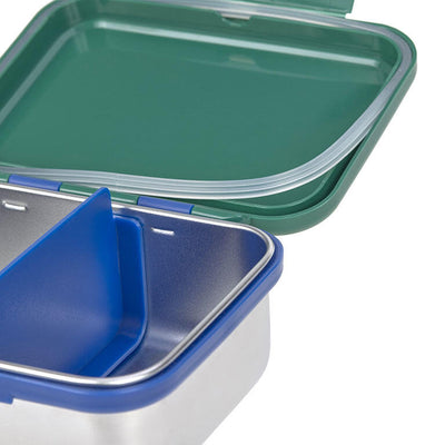 Caja Almuerzo Acero Inoxidable Rainbow Green - LÄSSIG