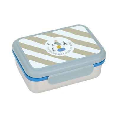 Caja Almuerzo Acero Inoxidable Explorer Blue - LÄSSIG