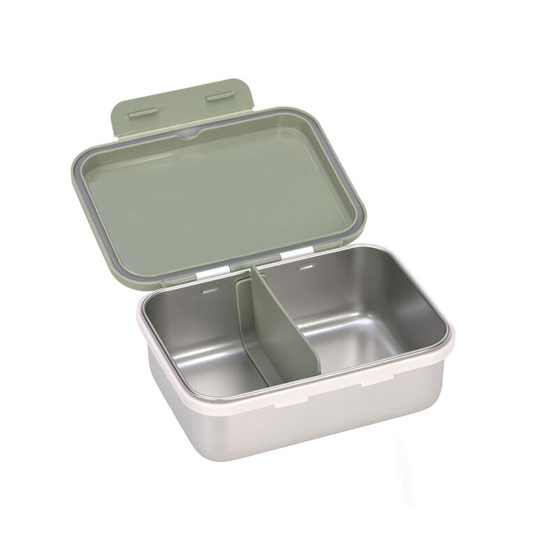 Caja Almuerzo Acero Inoxidable Happy Light Olive - LÄSSIG