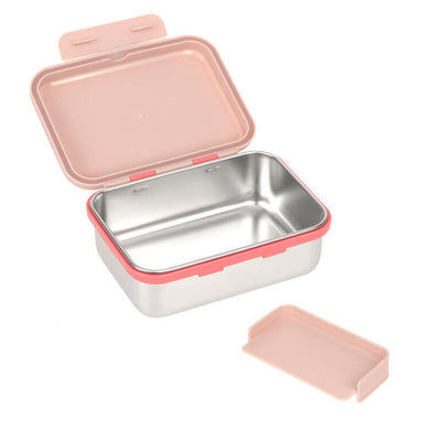 Caja Almuerzo Acero Inoxidable Explorer Pink - LÄSSIG