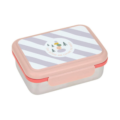 Caja Almuerzo Acero Inoxidable Explorer Pink - LÄSSIG