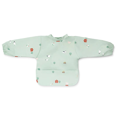 Babero Impermeable con Mangas Funny Farm - Saro