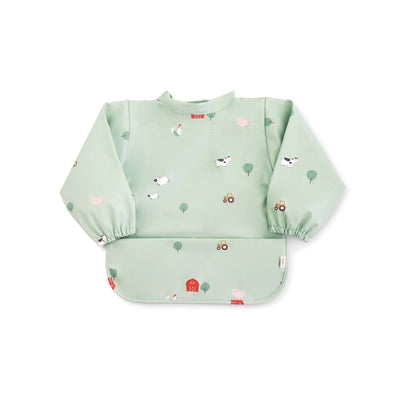 Babero Impermeable con Mangas Funny Farm - Saro