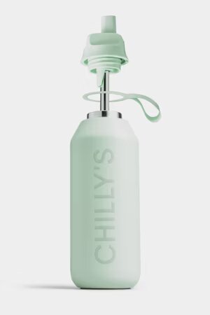 Botella Chilly Serie 2 FLIP MENTA : 500 ml