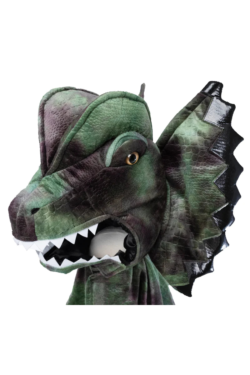 Capa de Dragón Grandasaurus Dilophosaurus con Garras - Great Pretenders