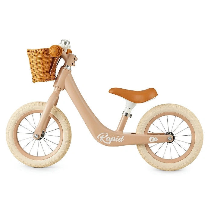 Kinderkraft Rapid - Bicicleta de equilibrio sin pedales - Rosa pastel