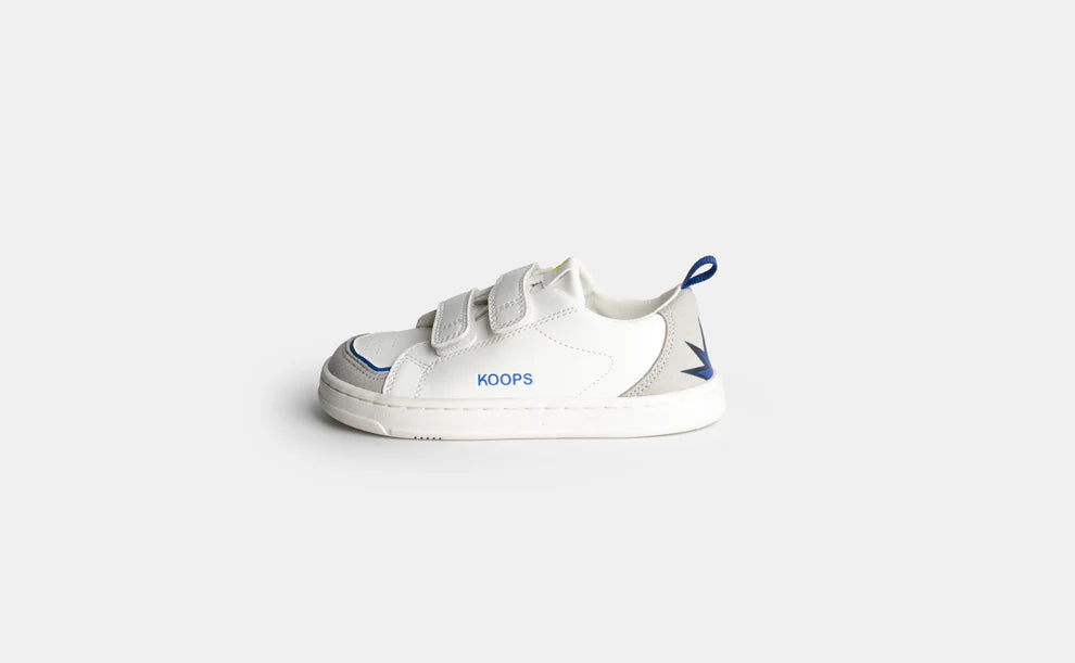 Deportivas RAFI BLANCO/AZUL- Calzado Barefoot - Koops