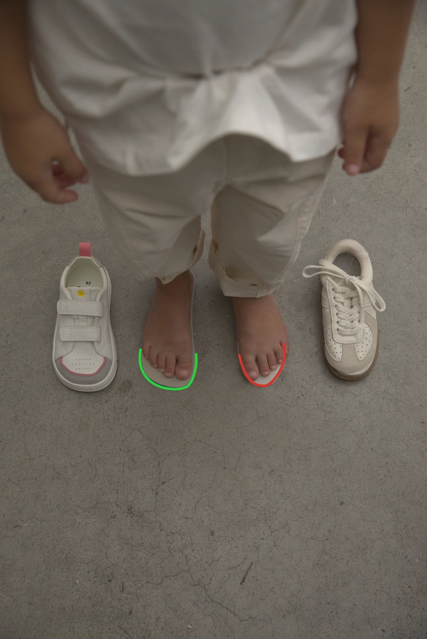 Deportivas RAFI BLANCO/ROSA- Calzado Barefoot - Koops