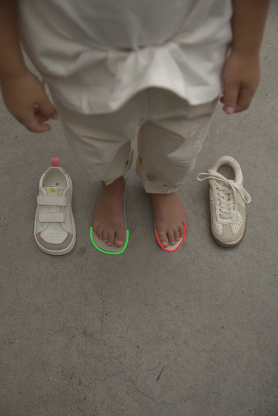Deportivas RAFI BLANCO/ROSA- Calzado Barefoot - Koops