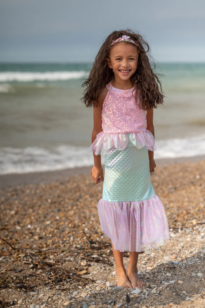 Disfraz de Sirena con Lentejuelas y Tul - Great Pretenders - Varias tallas
