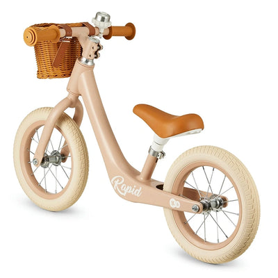 Kinderkraft Rapid - Bicicleta de equilibrio sin pedales - Rosa pastel