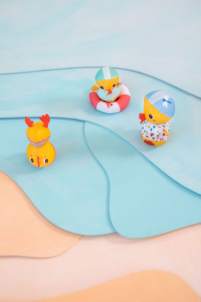 Tres patos junto al agua (Juego de Baño) - Lilliputiens