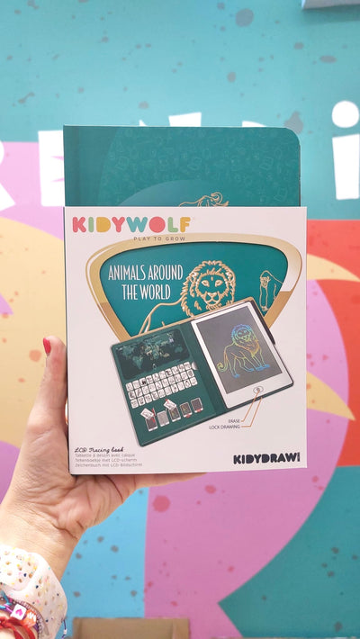 Kidydraw Mini Animales del Mundo - Kidywolf