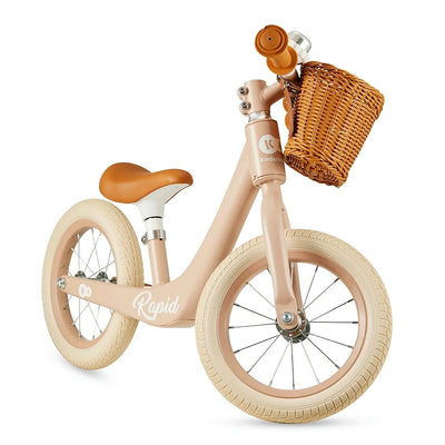 Kinderkraft Rapid - Bicicleta de equilibrio sin pedales - Rosa pastel