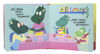 Badabum ¡A comer! (Libro con olores) - Lyona