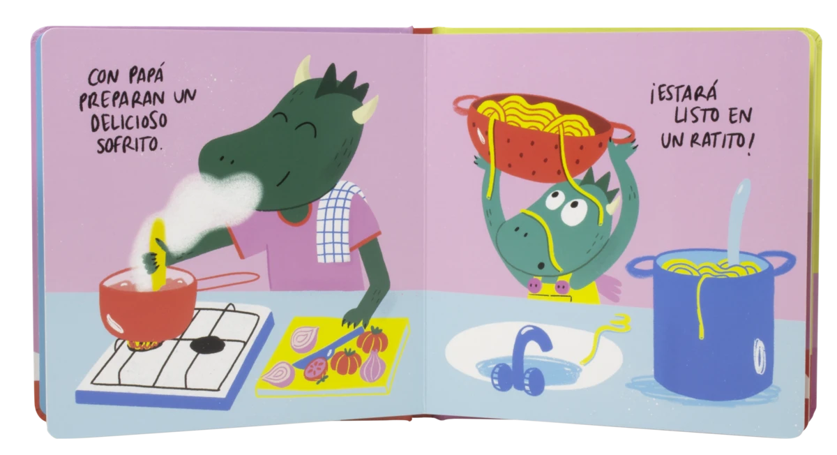 Badabum ¡A comer! (Libro con olores) - Lyona