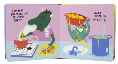 Badabum ¡A comer! (Libro con olores) - Lyona