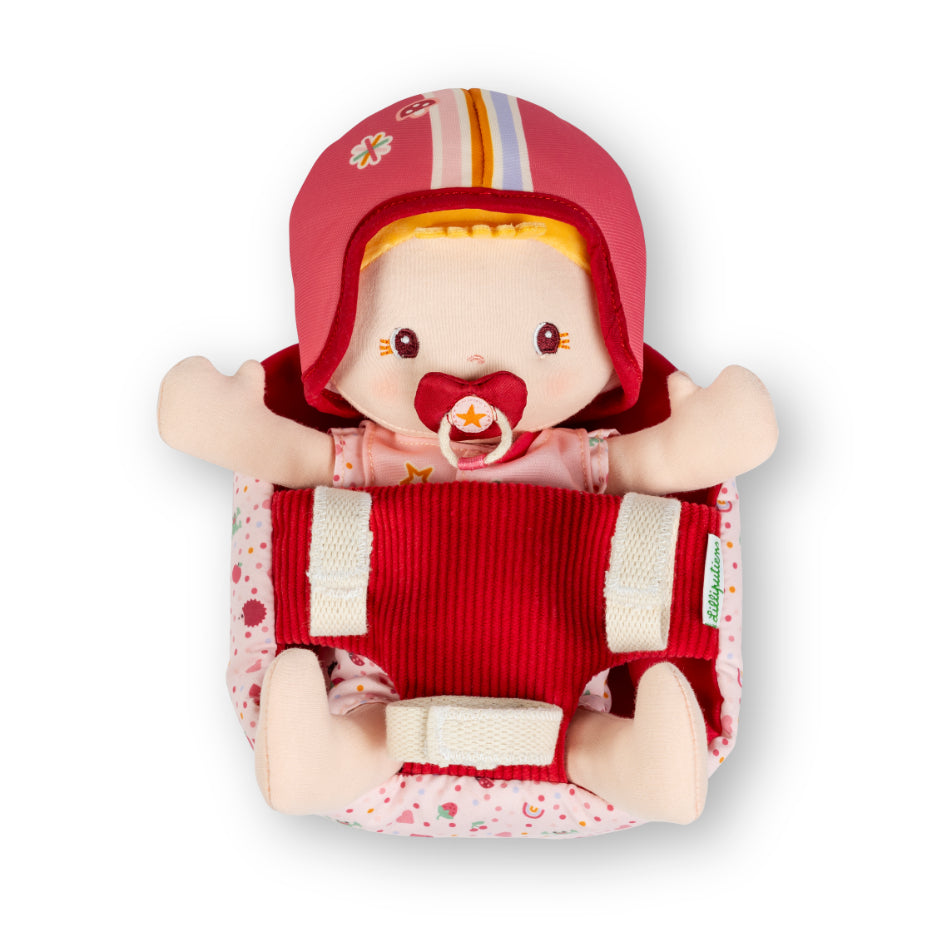 Lena Muñeca y Asiento de Bicicleta - Lilliputiens
