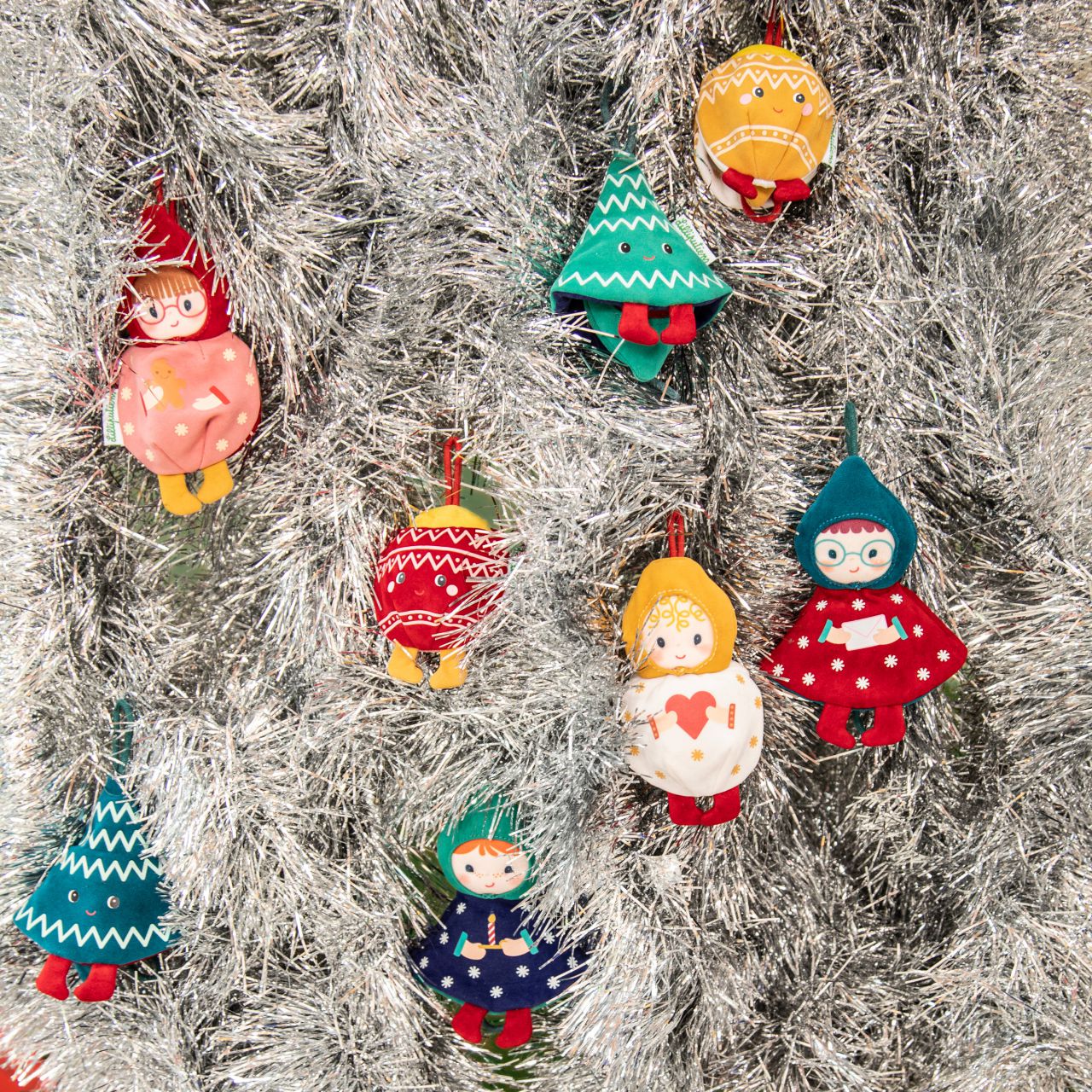 Árbol / Bola de Navidad y Duende Reversible (Varios modelos) - Lilliputiens