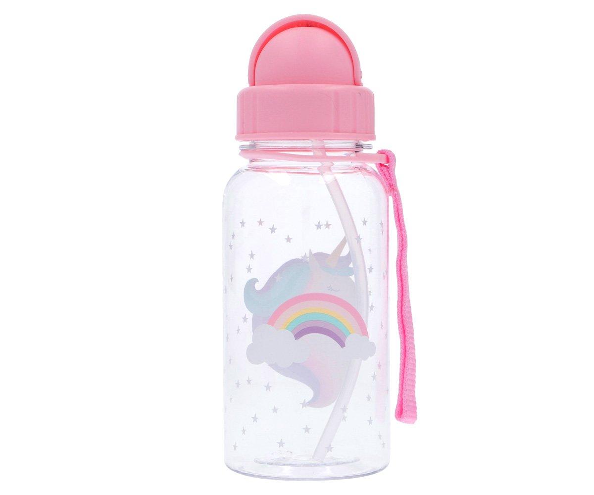 Botella Plástico Unicornio