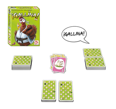 ¡Gallina! - Juego de cartas para toda la familia