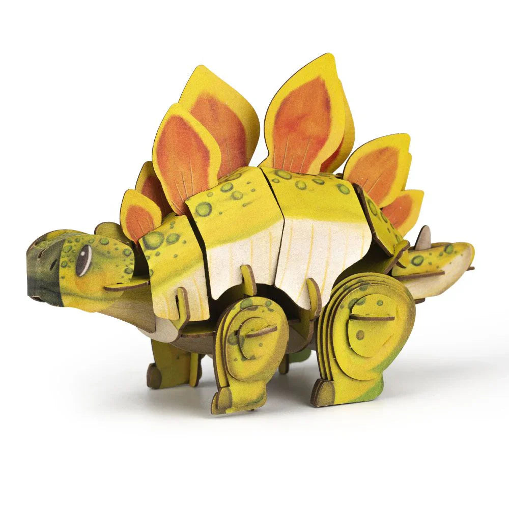 Mini Puzzle 3D con sonido: Stegosaurus - Mieredu