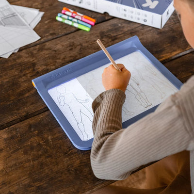 Kidydraw Tabla de Dibujo Azul: Manga - Kidywolf