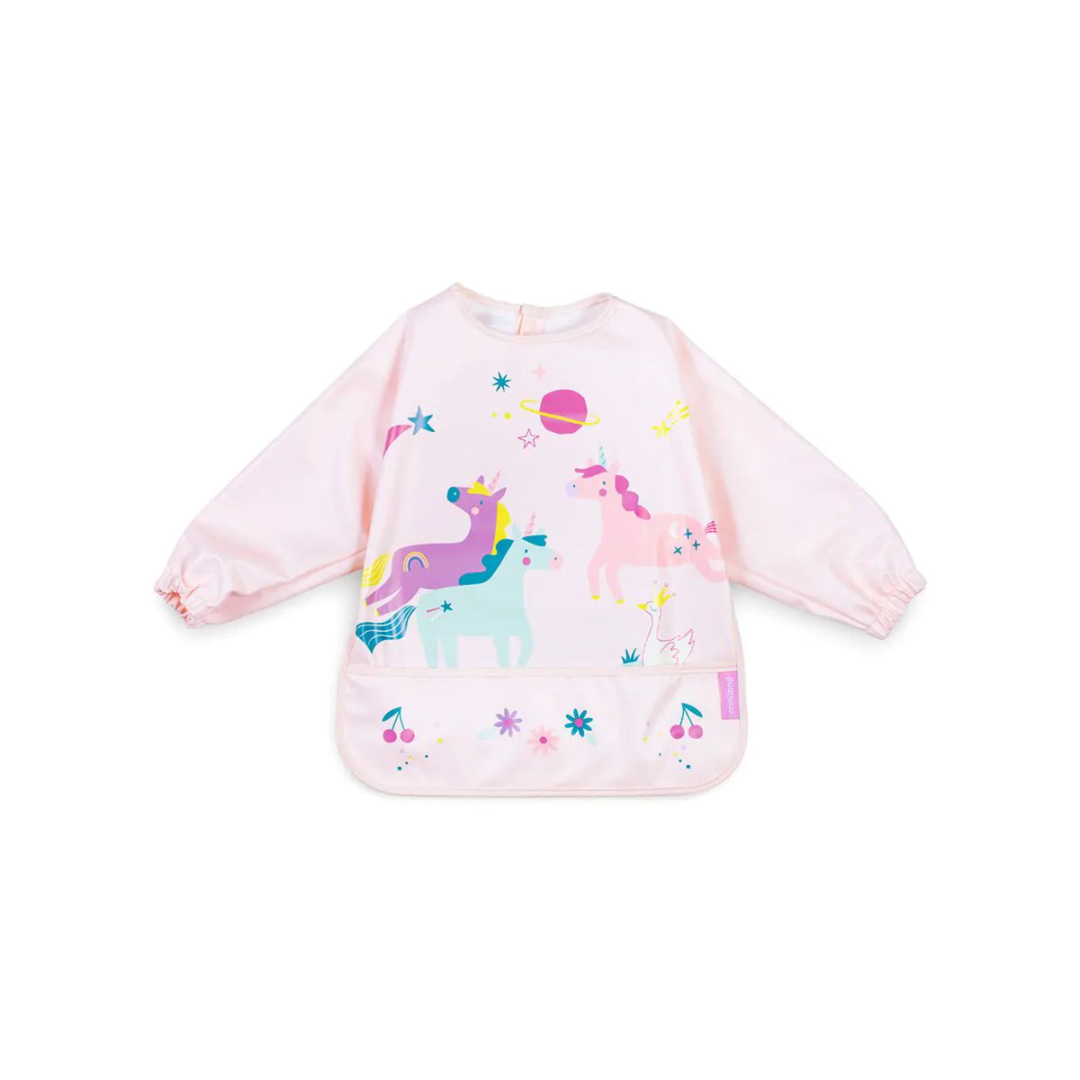 Babero Impermeable con Mangas Fantasy - Miniland