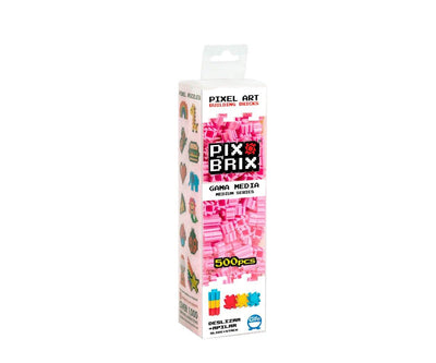 Pix Brix - Caja 500 piezas rosa