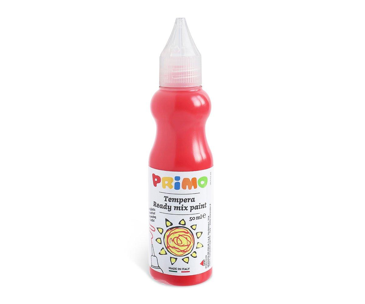 Témpera Botella 50ml Rojo - Primo