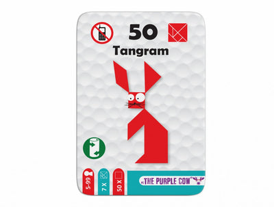 50 Tangram - The Purple Cow