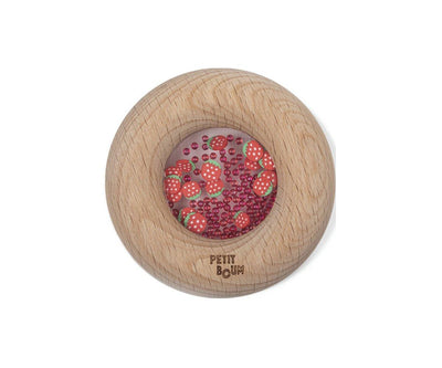 Sonajero Donut Sensorial: Fresas