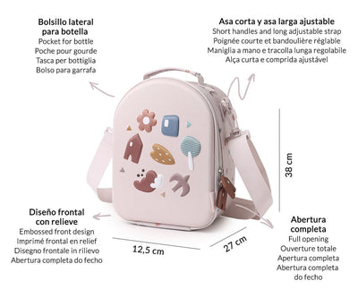 Bolsa Merienda Térmica 3D Geometric Nature - Tutete