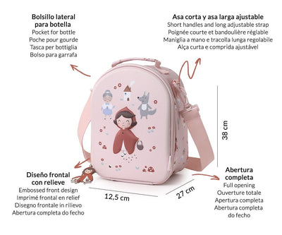 Bolsa Merienda Térmica 3D Little Red - Tutete