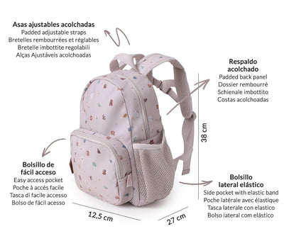 Mochila Infantil Geometric Nature - Tutete 2025