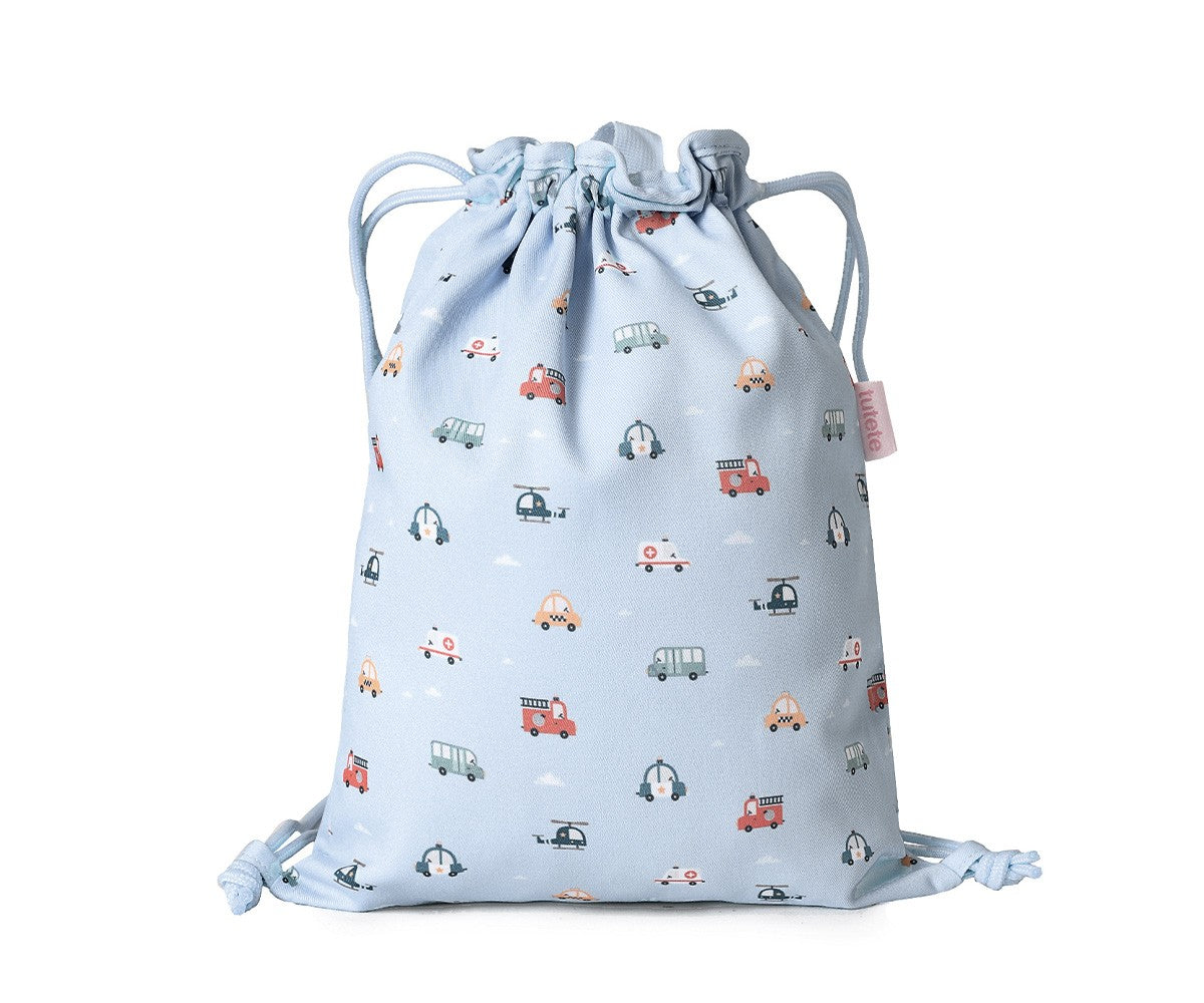 Mochila Saco Tela City Cars, Tutete 2025