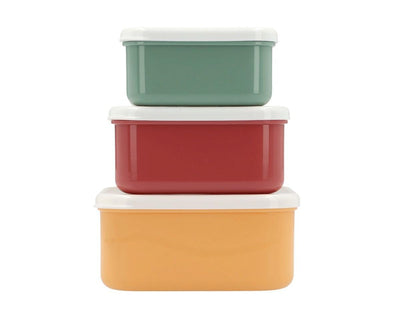 3 Cajas Almuerzo Funny Letters - Tutete
