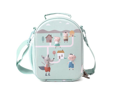 Bolsa Merienda Térmica 3D The Three Little Pigs - Tutete