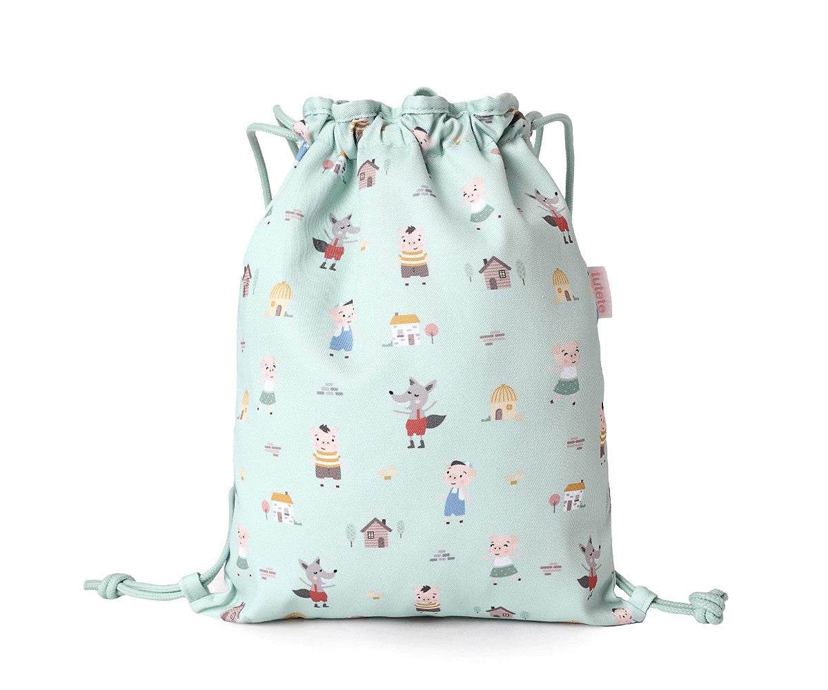 Mochila Saco Tela The Three Little Pigs. Tutete 2025