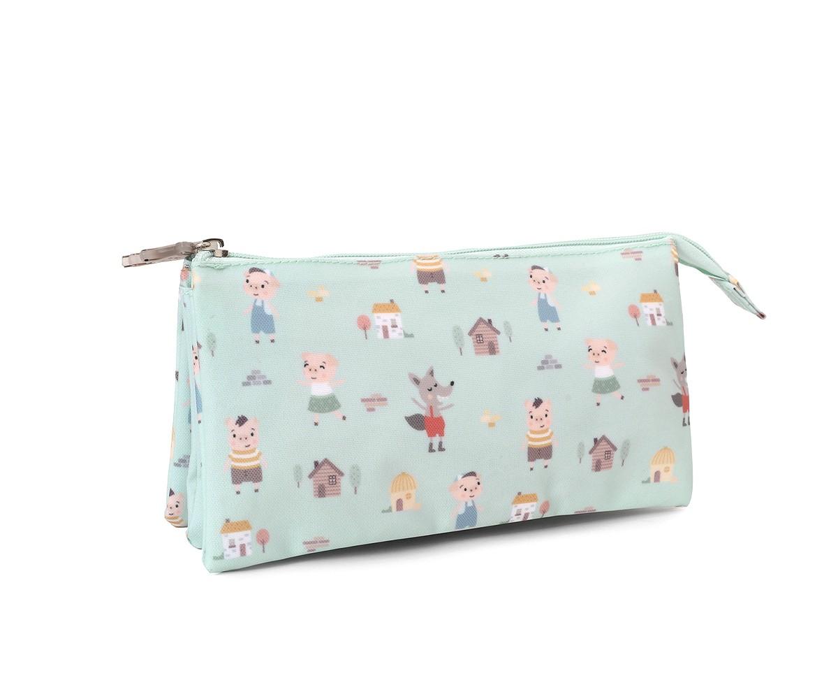 Estuche 3 Compartimentos The Three Little Pigs - Tutete