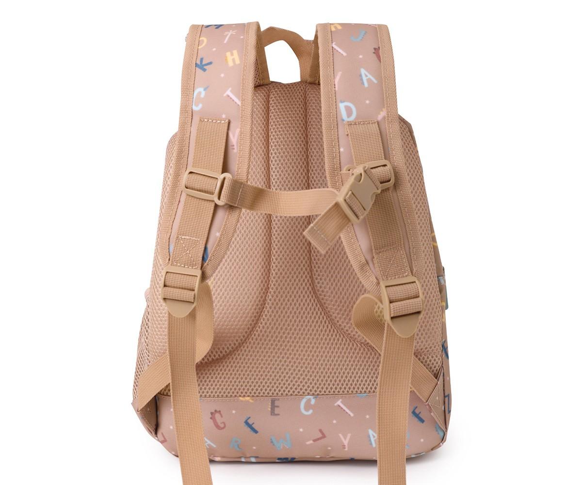 Mochila Mediana Funny Letters + Llavero Personalizable - Tutete