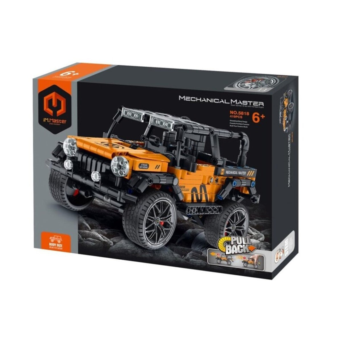 Todoterreno 4x4 Naranja 434pzs. - IMMaster